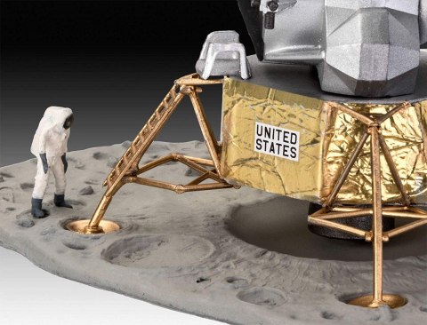 Model plastikowy Moon Landing 1/96 Apollo 11 Columbia Revell
