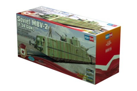 Model plastikowy Radziecki MBV-2 (F-34 gun) Hobby Boss