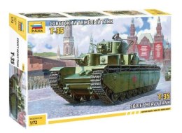 Model plastikowy Radziecki czołg ciężki T-35 Zvezda