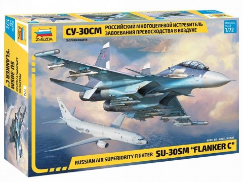 Model plastikowy Rosyjski myśliwiec Sukhoi SU-30 SM Zvezda