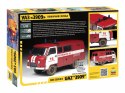 Model plastikowy UAZ 3909 Samochód strażacki Zvezda