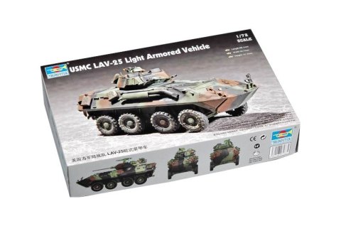 Model plastikowy USMC LAV-25 Lekki pojazd pancerny Trumpeter