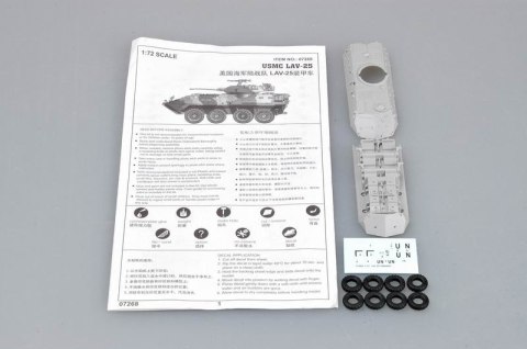 Model plastikowy USMC LAV-25 Lekki pojazd pancerny Trumpeter