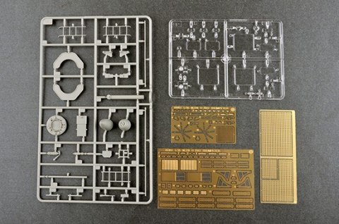 Model plastikowy rosyjski 9P78-1 TEL do systemu 9K720 Iskander-M Trumpeter