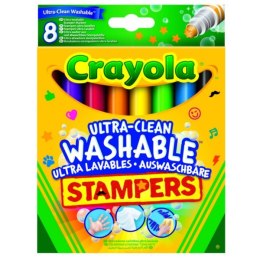 Pieczątki flamastrowe zmywalne 8 sztuk Crayola Goliath