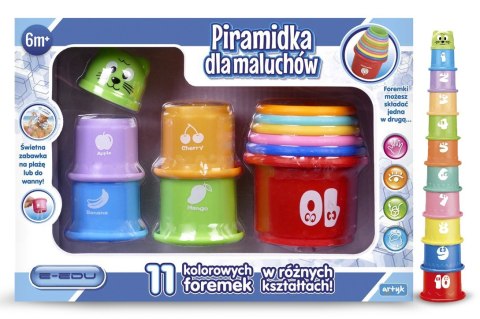 Piramidka dla malucha E-Edu Artyk