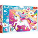 Puzzle 100 elementĂłw - PiÄkny jednoroĹźec Trefl