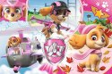 Puzzle 100 elementĂłw - Psi Patrol, Skye w akcji Trefl
