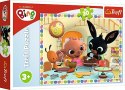 Puzzle 30 elementów Bing - Wspólne wypieki Trefl