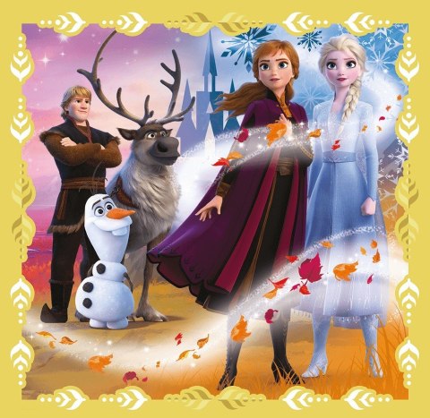 Puzzle 3w1 Kraina Lodu 2, Moc Anny i Elsy Trefl