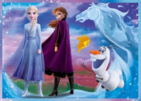 Puzzle 4w1 Kraina Lodu 2 (Frozen 2) - PodrĂłĹź w nieznane Trefl