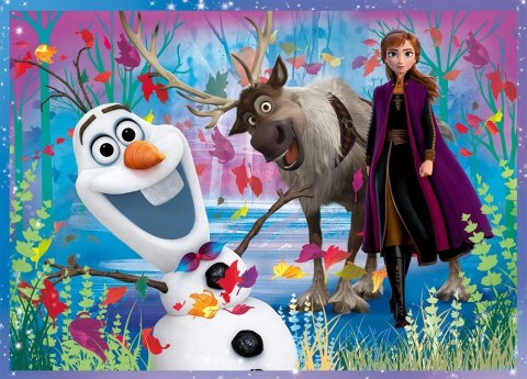 Puzzle 4w1 Kraina Lodu 2 (Frozen 2) - PodrĂłĹź w nieznane Trefl