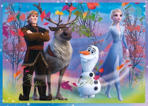 Puzzle 4w1 Kraina Lodu 2 (Frozen 2) - PodrĂłĹź w nieznane Trefl