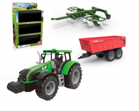 Traktor z dwoma przyczepami ASKATO