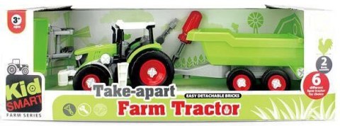 Traktor z przyczepą do skręcania ASKATO