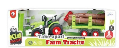Traktor z przyczepą do skręcania ASKATO