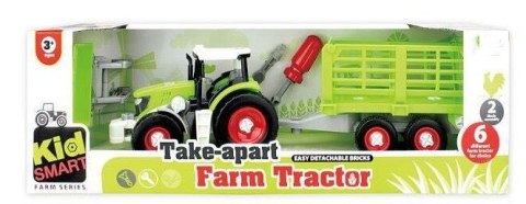 Traktor z przyczepą do skręcania ASKATO