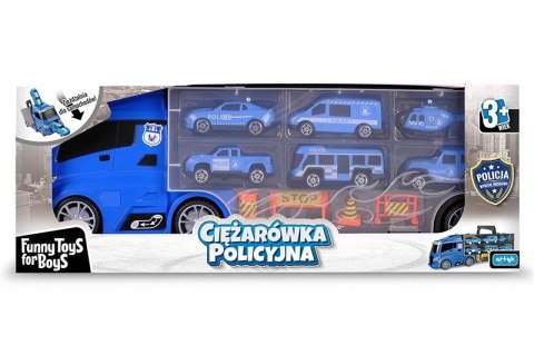 Ciężarówka na auta - walizka Artyk