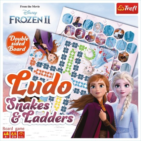 Gra Chińczyk / Węże i drabiny Frozen 2 Kraina Lodu Trefl