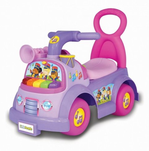 Jezdźik Fisher Price muzyczna parada fioletowy Pulio