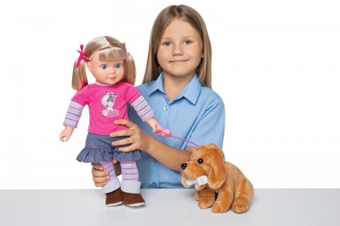 Lalka Natalia z pieskiem 42 cm Artyk