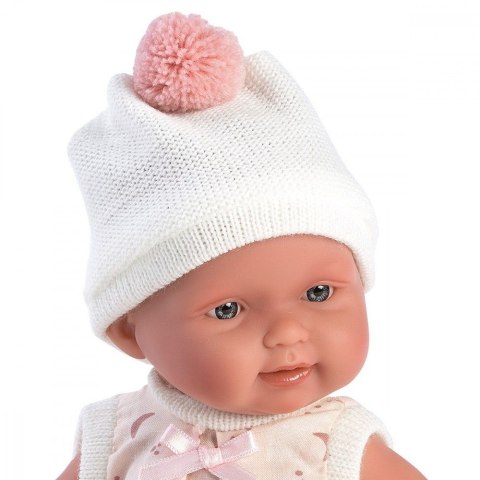 Lalka bobas 26 cm Dziewczynka z kocykiem Llorens