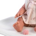 Lalka bobas 26 cm Dziewczynka z kocykiem Llorens