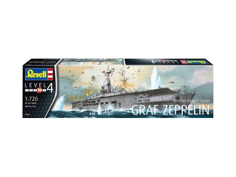 Model plastikowy Niemiecki lotniskowiec Graf Zeppelin Sh Revell