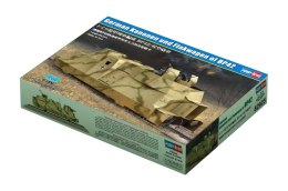 Model plastikowy Niemiecki pociąg pancerny z działami BP42 Hobby Boss