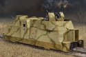 Model plastikowy Niemiecki pociąg pancerny z działami BP42 Hobby Boss