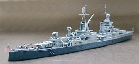 Model plastikowy U.S. Navy CA-35 Indianapolis Tamiya