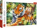 Puzzle 1500 elementów Dwa tygrysy Trefl