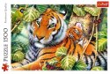 Puzzle 1500 elementów Dwa tygrysy Trefl