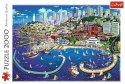 Puzzle 2000 elementów - Zatoka San Francisco Trefl