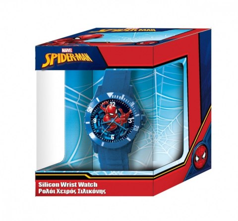 Zegarek analogowy w pudełku - Spiderman Pulio