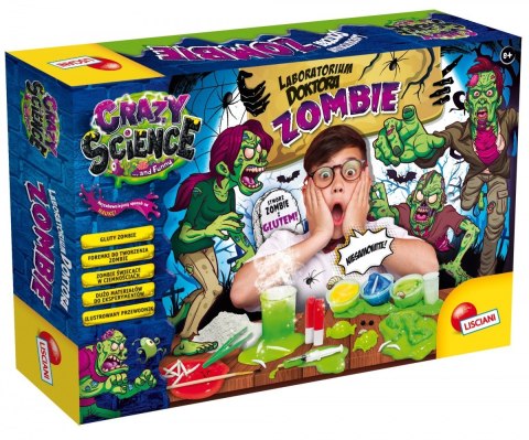 Zestaw edukacyjny Crazy Science - Laboratorium Doktora Zombie Lisciani