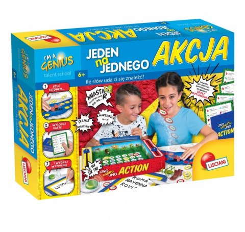 Gra I m A Genius Jeden na jednego Akcja Lisciani