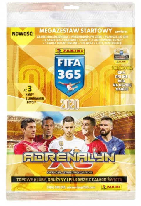 Karty FIFA 2020 Megazestaw startowy Panini Kolekcja