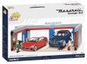 Klocki Cars 500 elementów Garaż Maserati Cobi Klocki
