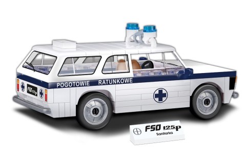 Klocki Cars 98 elementów FSO Karetka Cobi Klocki