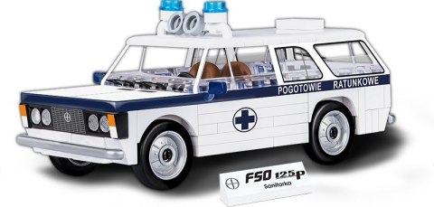 Klocki Cars 98 elementów FSO Karetka Cobi Klocki