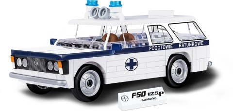 Klocki Cars 98 elementów FSO Karetka Cobi Klocki