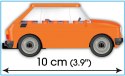 Klocki Cars Fiat 126 el + Przyczepa kempingowa Cobi Klocki