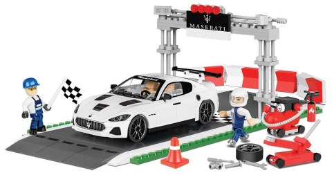 Klocki Cars Maserati GranTurism o GT3 Racing Cobi Klocki