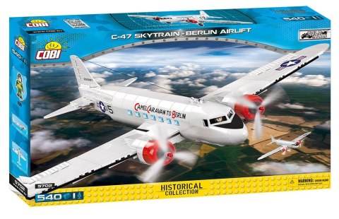 Klocki Historical Collection C-47 Skytrain Berlin Airlift Cobi Klocki