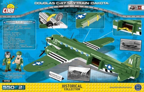 Klocki Historical Collection Douglas C-47 Skytrain (Dakota) D-Day Cobi Klocki