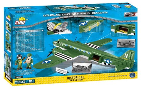 Klocki Historical Collection Douglas C-47 Skytrain (Dakota) D-Day Cobi Klocki