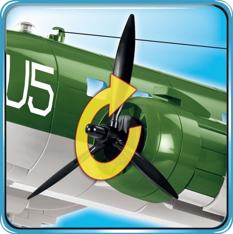 Klocki Historical Collection Douglas C-47 Skytrain (Dakota) D-Day Cobi Klocki