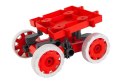 Klocki Hummer 25 elementów czerwony Korbo