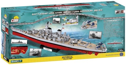Klocki Small Army Pancernik USS Iowa (BB-61) / Missouri Cobi Klocki